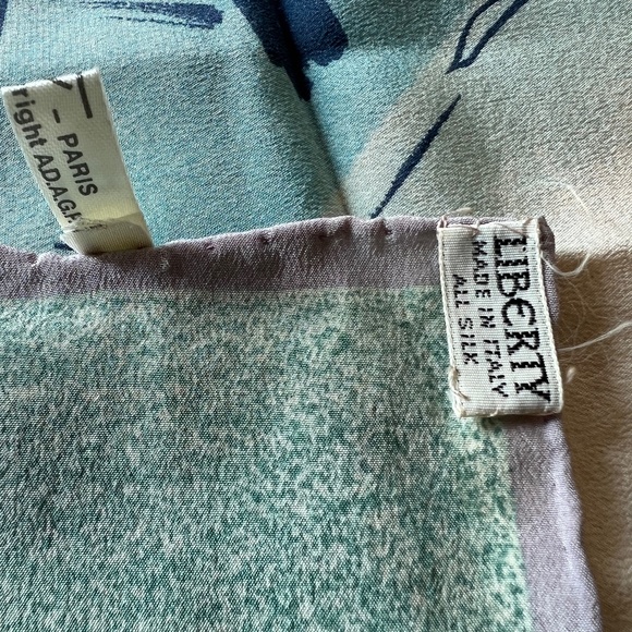 Liberty of London Mozart Silk Scarf - Picture 2 of 2